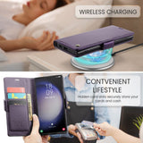 CaseMe Samsung Galaxy S24 Ultra Fodral 023 Series Lila