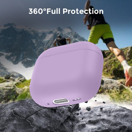 Ahastyle AirPods 4/5 Skal Silikon Lila