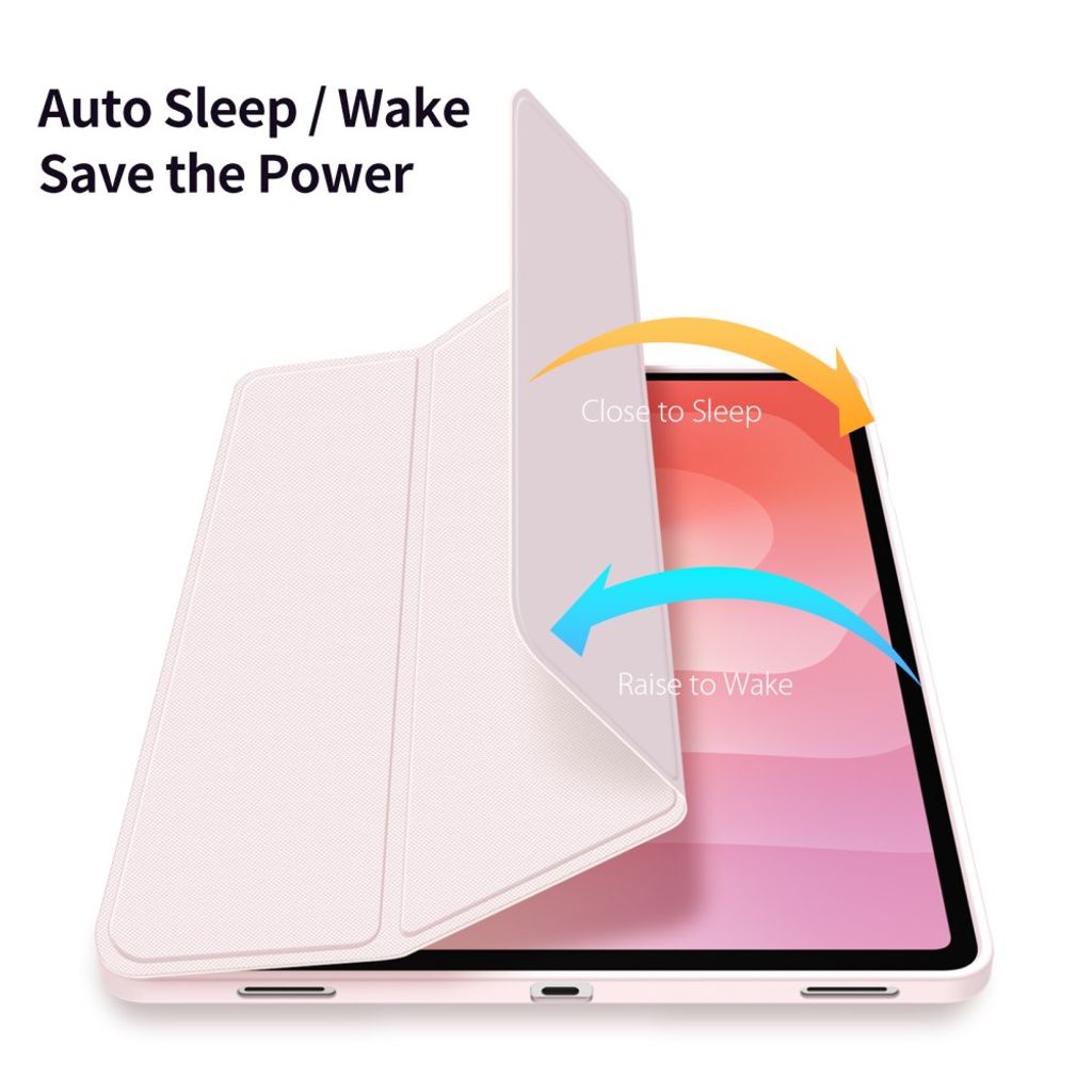 Dux Ducis Samsung Galaxy Tab S12 Plus Fodral TOBY Series Rosa