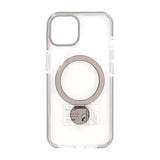 iPhone 15 Skal Ringstativ MagSafe Svart Transparent
