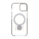 iPhone 13/iPhone 14 Skal Ringstativ MagSafe Svart Transparent