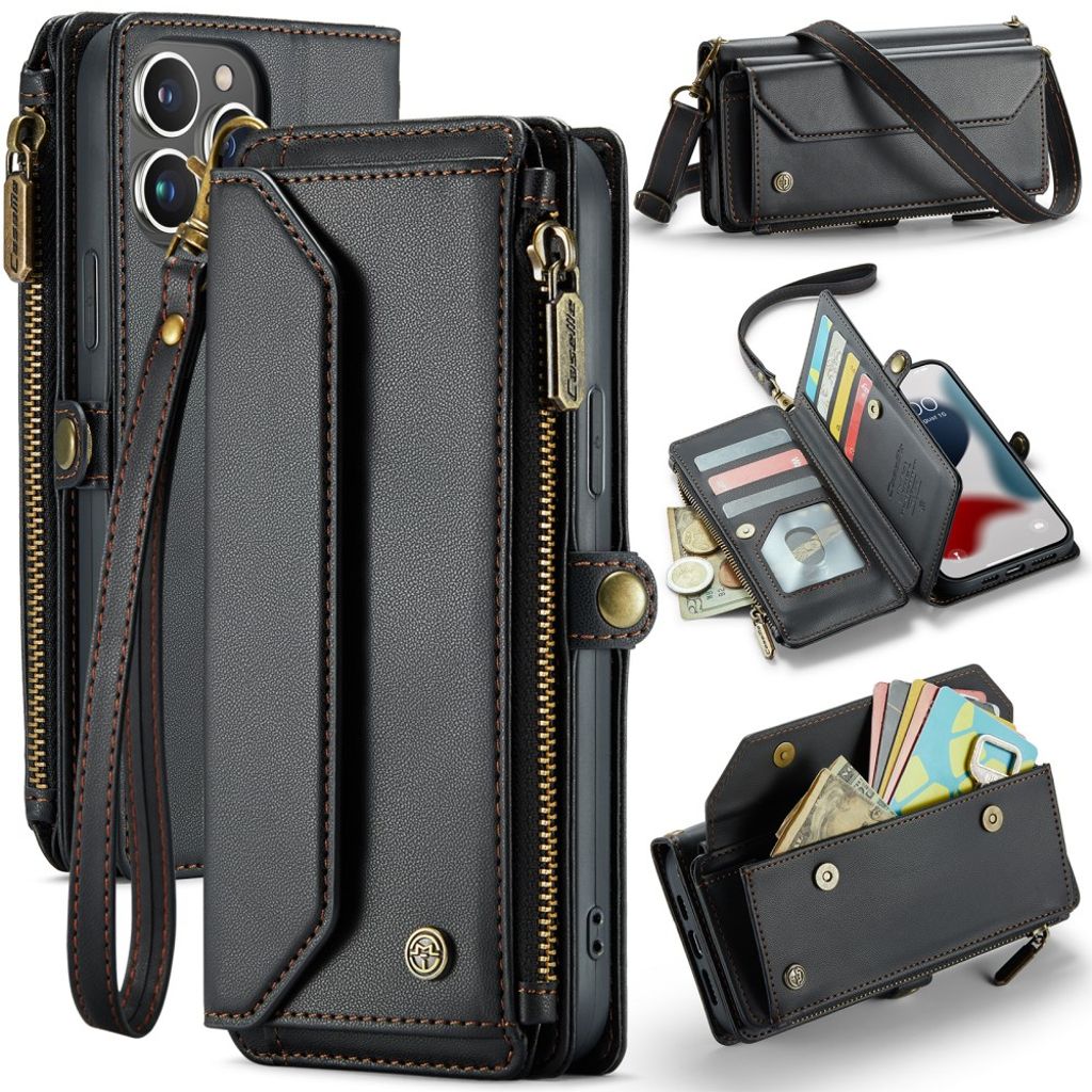 CaseMe iPhone 13 Pro Max Fodral C36 Series Svart
