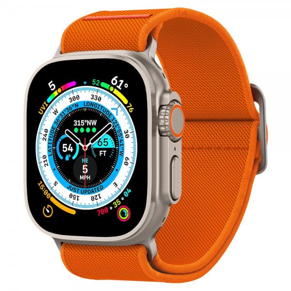 Spigen Apple Watch 44/45/46mm/Ultra 49mm Armband Lite Fit Ultra Orange
