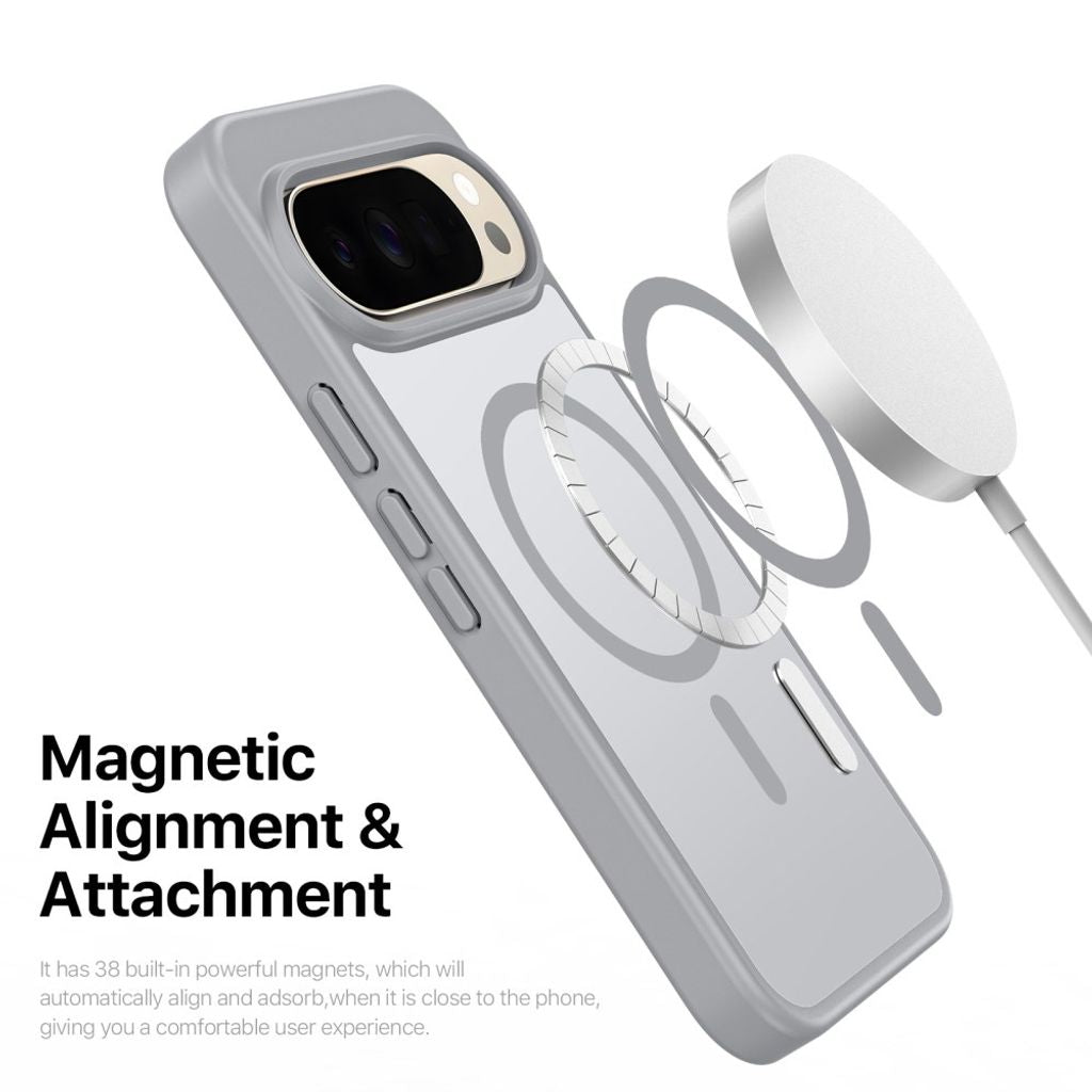 Dux Ducis Google Pixel 9 Pro XL/10 Pro XL/11 Pro XL Skal Yind Series MagSafe Grå