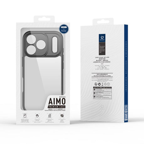 Dux Ducis iPhone 17 Pro Max/iPhone 18 Pro Max Skal Aimo Series Svart