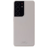 holdit Samsung Galaxy S21 Ultra Skal Silikon Taupe
