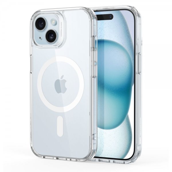 ESR iPhone 15 Skal Classic Hybrid HaloLock Transparent