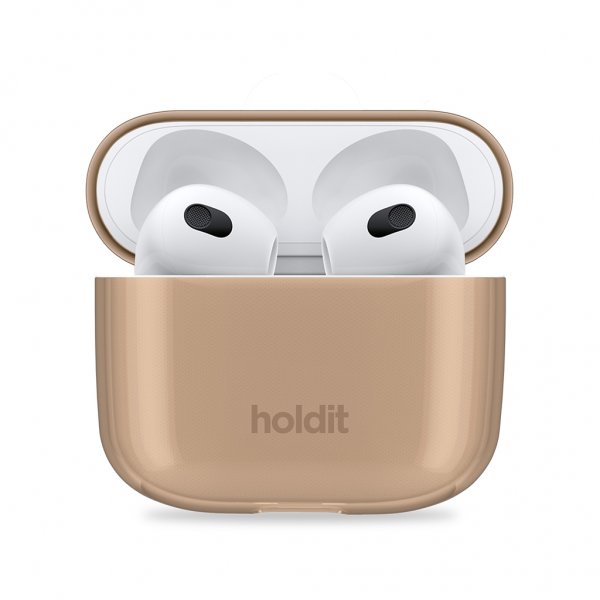 holdit AirPods 3 Skal Seethru Dark Brown
