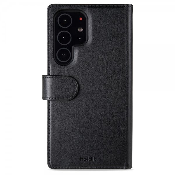 holdit Samsung Galaxy S23 Ultra Fodral Wallet Case Magnet Svart
