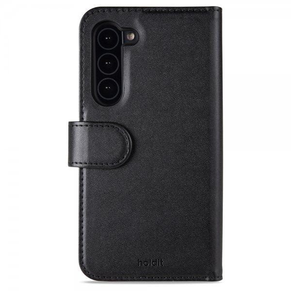 holdit Samsung Galaxy S23 Plus Fodral Wallet Case Magnet Svart