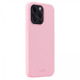 holdit iPhone 14 Pro Skal Silikon Rosa