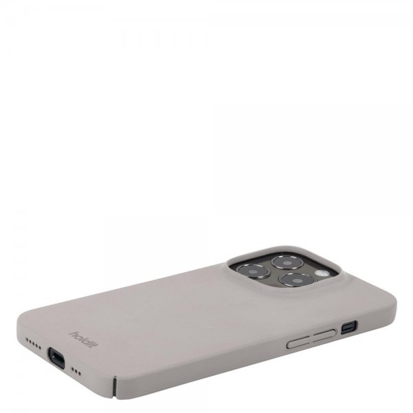 Holdit iPhone 15 Pro Skal Slim Case Taupe