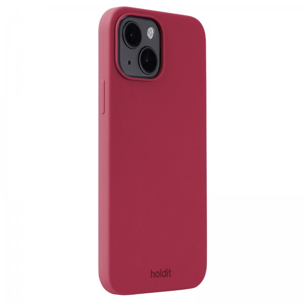 holdit iPhone 15 Skal Silikon Red Velvet