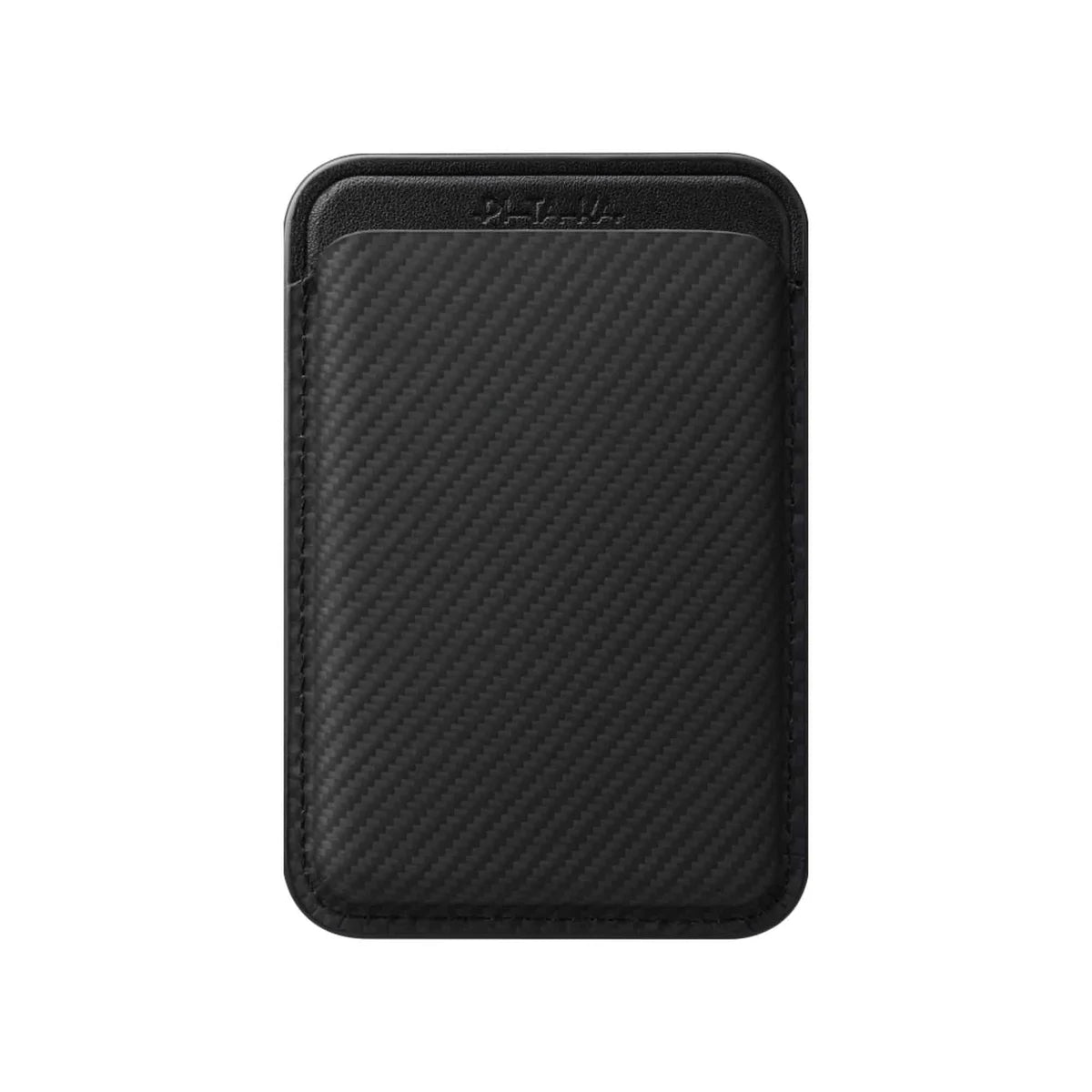 Pitaka Korthållare Magnetic Woven Wallet Black/Grey Twill