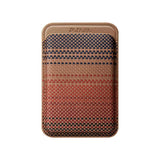 Pitaka Korthållare Magnetic Woven Wallet Sunset