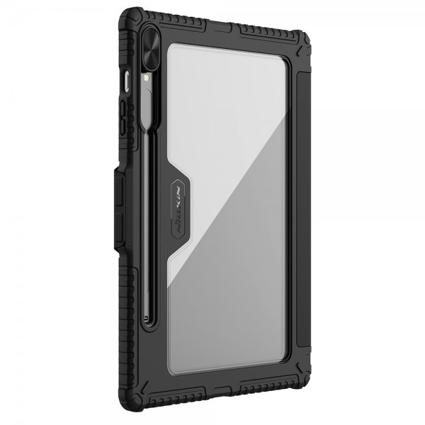 Nillkin Samsung Galaxy Tab S9 Plus/S10 Plus Fodral Bumper Leather Case Pro Svart