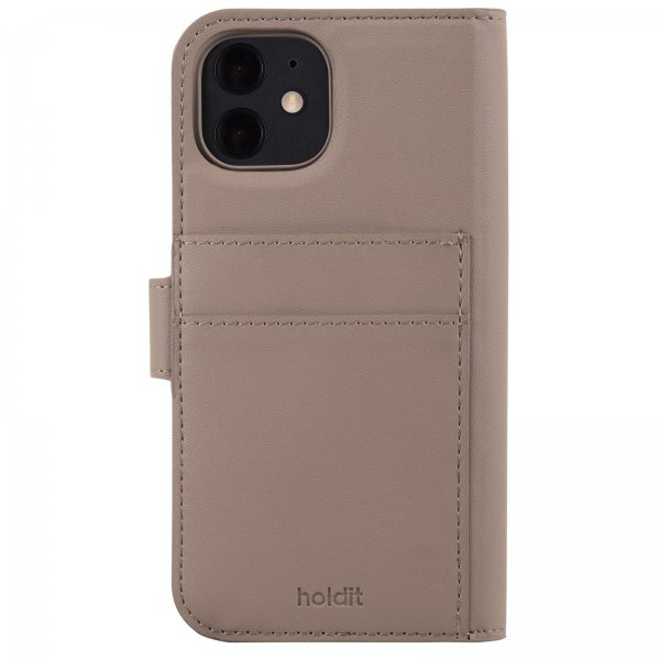 holdit iPhone 11 Fodral Wallet Case Magnet Plus Mocha Brown