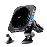 ESR Bilhållare Qi2 Air Vent Wireless Car Charger CryoBoost HaloLock Svart