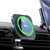 ESR Bilhållare Qi2 Air Vent Wireless Car Charger CryoBoost HaloLock Svart