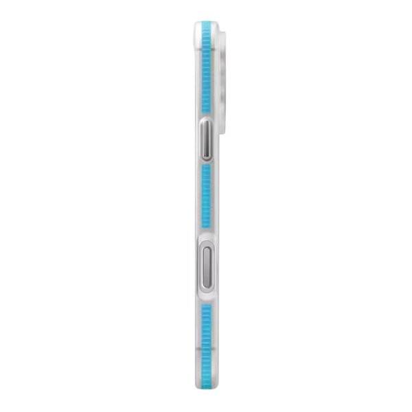 Rvelon iPhone 17 Skal Korrugerad MagSafe Blå