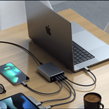 Satechi 165W GaN PD-laddare med 4 USB-C-uttag