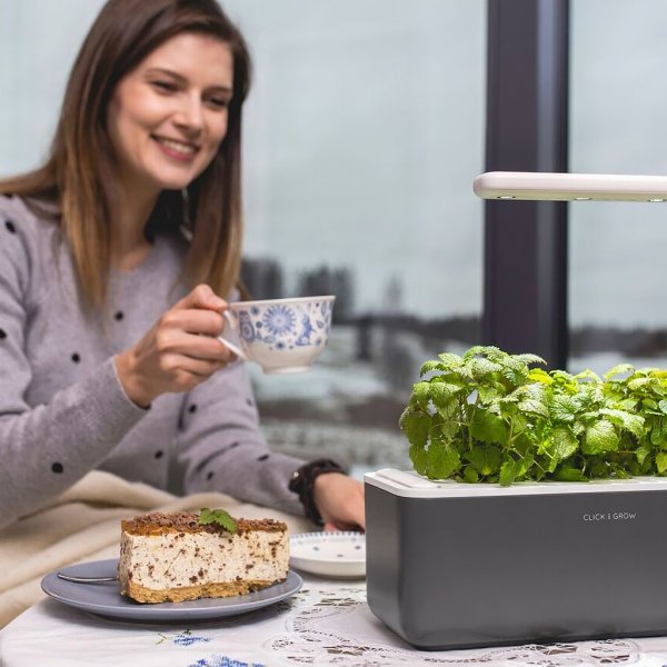 Click and Grow Smart Garden 3 Start kit Mörkgrå