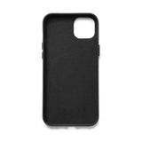 Mujjo iPhone 15 Plus Skal Full Leather Wallet Case Svart