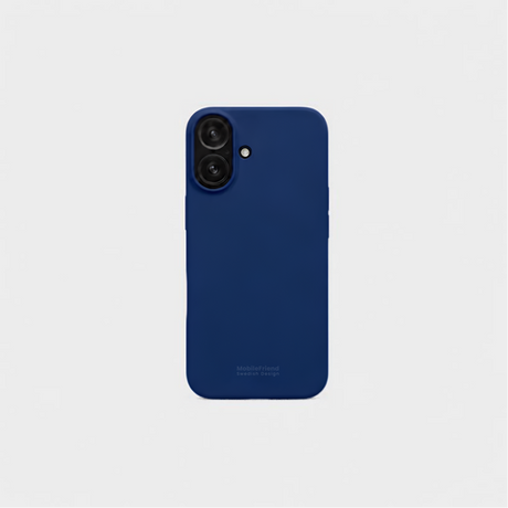 MobileFriend iPhone 17 Skal Silikon Navy Blue