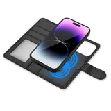 Tech-Protect iPhone 13 Fodral Wallet MagSafe Svart
