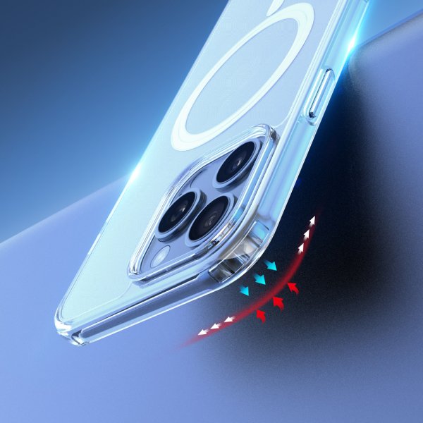 Dux Ducis iPhone 16 Pro Max Skal Clin Series MagSafe Transparent