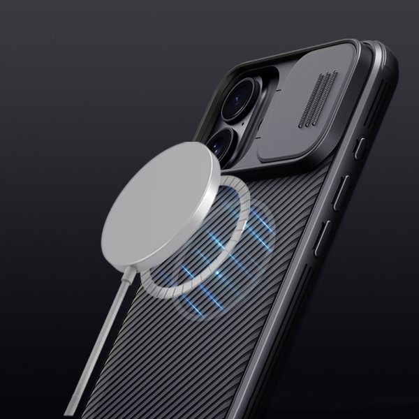 Nillkin iPhone 16 Skal CamShield Pro MagSafe Svart