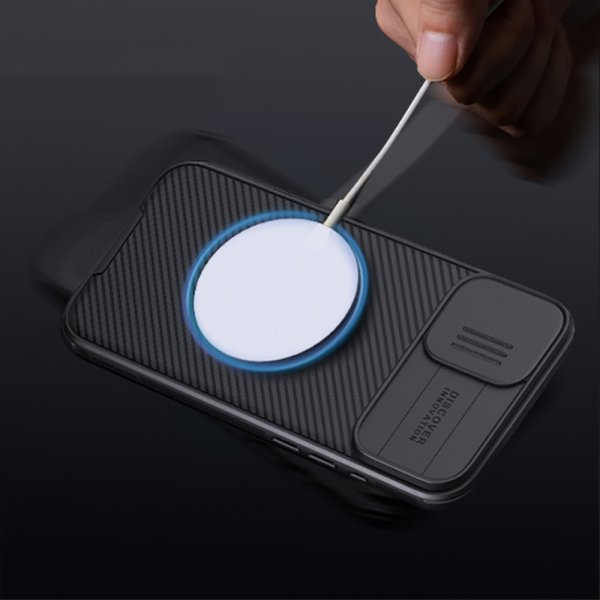 Nillkin iPhone 16 Skal CamShield Pro MagSafe Svart