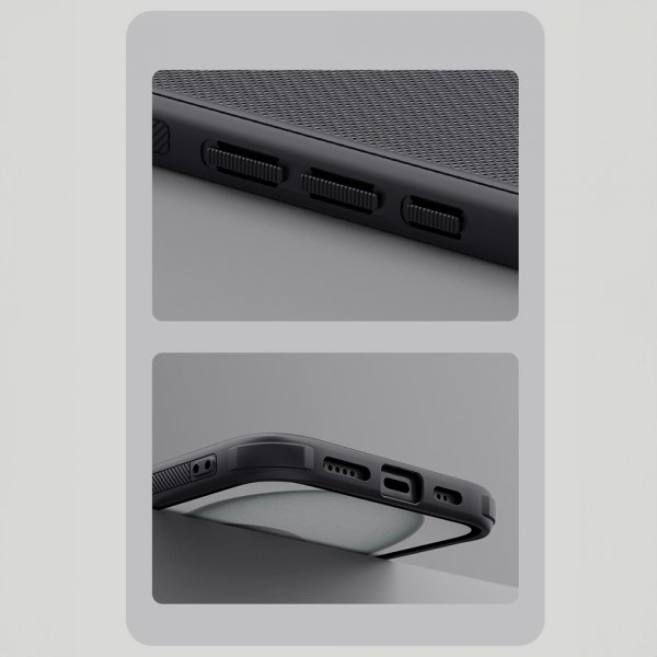 Nillkin iPhone 16 Skal Super Frosted Shield Pro Svart