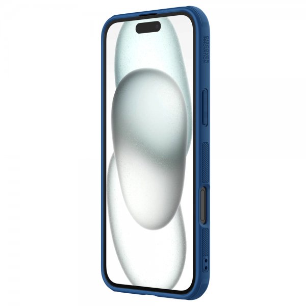 Nillkin iPhone 16 Skal Super Frosted Shield Pro Blå