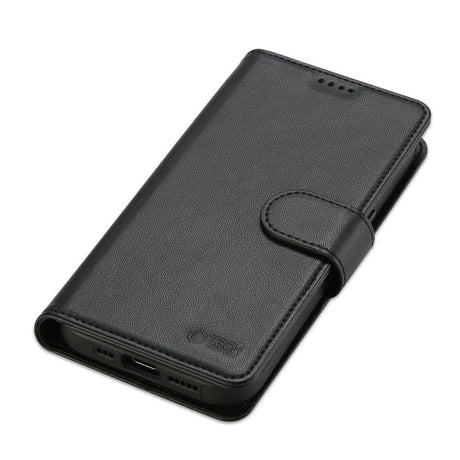 Tech-Protect iPhone 16 Pro Fodral Wallet MagSafe Svart