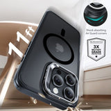 ESR iPhone 16 Pro Max Skal och Skärmskydd Classic Hybrid Kickstand MagSafe Set Svart