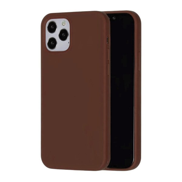 Rvelon iPhone 13 Pro Max Skal Silikon MagSafe Brun