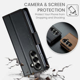 CaseMe Samsung Galaxy Z Fold 7 Fodral 023 Series Svart