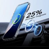 ESR iPhone 16 Pro Max Skal och Skärmskydd Classic Hybrid Kickstand MagSafe Set Transparent