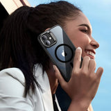 ESR iPhone 16 Skal och Skärmskydd Classic Hybrid Kickstand MagSafe Set Svart Transparent