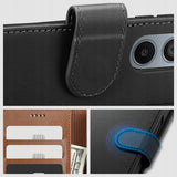 Tech-Protect Motorola Edge 50 Neo Fodral Wallet Svart