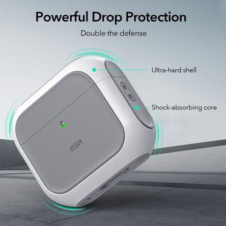 ESR AirPods 4/5 Skal Orbit HaloLock Vit