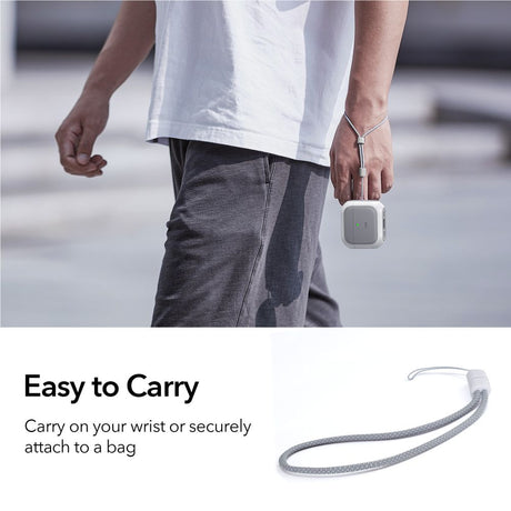ESR AirPods 4/5 Skal Orbit HaloLock Vit