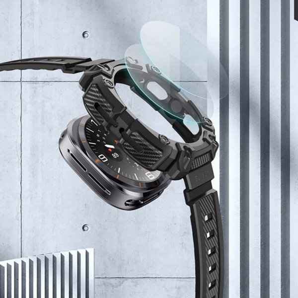 Supcase Samsung Galaxy Watch Ultra 47mm Armband ArmorBox Svart