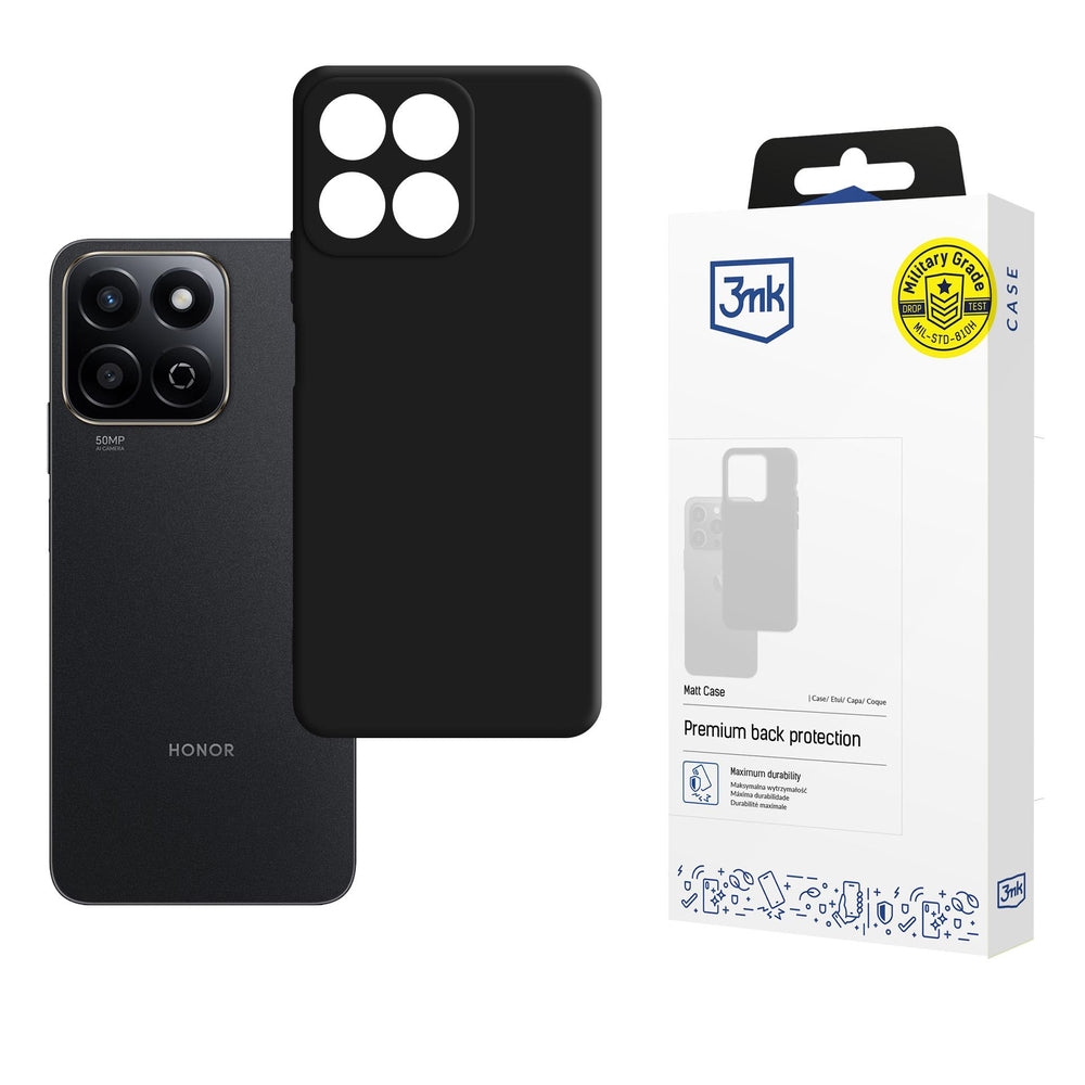 3mk Honor 200 Smart Skal Matt Case Svart