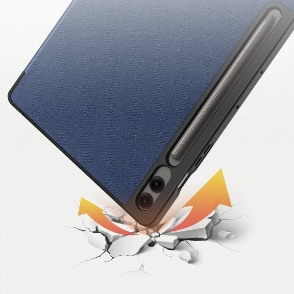 Dux Ducis Samsung Galaxy Tab S9 Plus/S9 FE Plus/S10 Plus Fodral DOMO Series Blå
