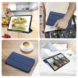 Dux Ducis Samsung Galaxy Tab S9 Plus/S9 FE Plus/S10 Plus Fodral DOMO Series Blå