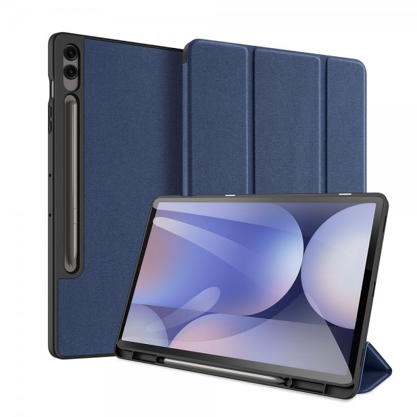 Dux Ducis Samsung Galaxy Tab S9 Plus/S9 FE Plus/S10 Plus Fodral DOMO Series Blå