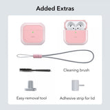 ESR AirPods 4 Skal Orbit Hybrid HaloLock Rosa