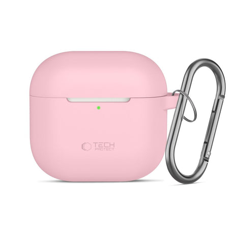 Tech-Protect AirPods 4 Skal Silicone Hook Rosa